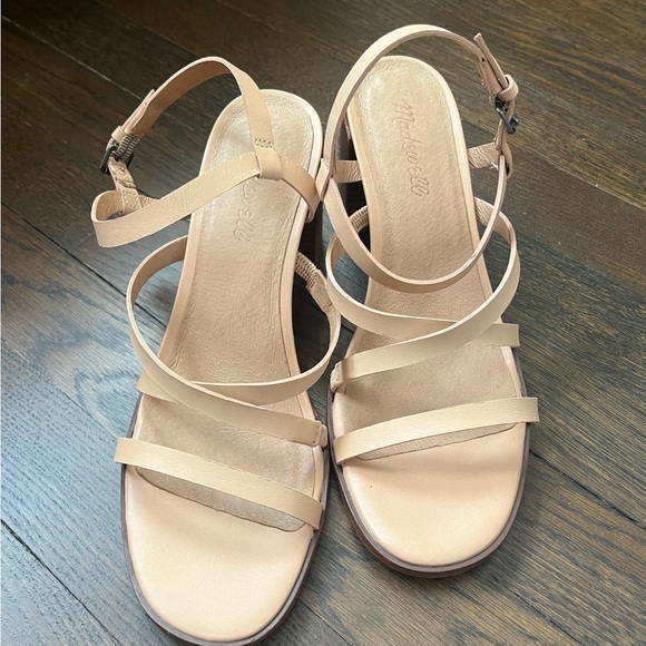 Madewell Edie Sandal in Leather - Picture 2 of 5